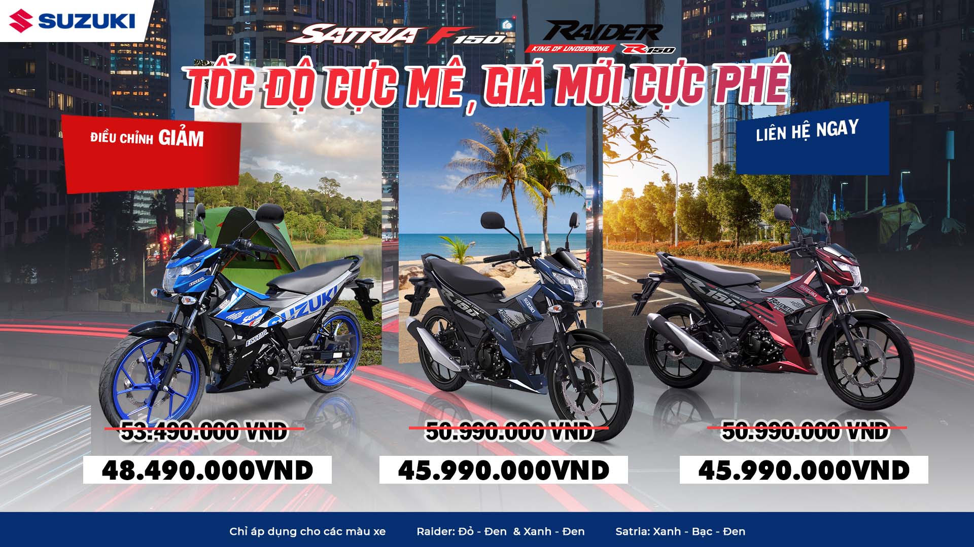 Satria150 & Raider150